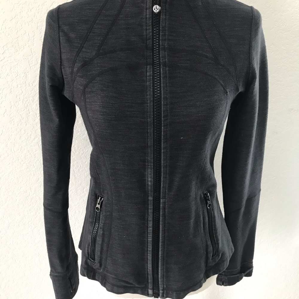 Lululemon Define Jacket - Denim, size 8